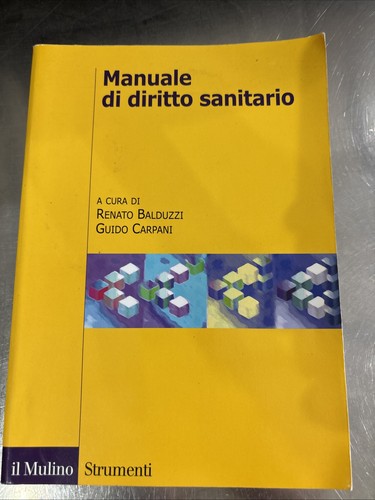 Manuale diritto sanitario - diritto,