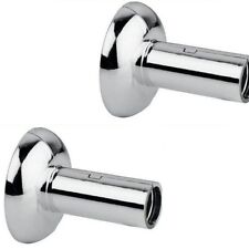 COPPIA DI ROSETTE COPRITUBO ARTECLIMA CROMATA PER RADIATORI TERMOSIFONI AC318LL