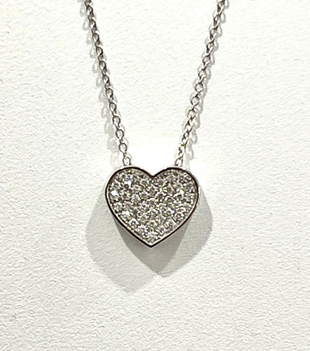 Collana cuore pave davite - davite, &