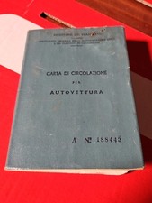 Innocenti Austin A40 Carta Di