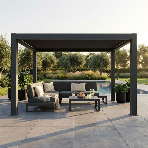 Moderno pergola bioclimatica - moderno,