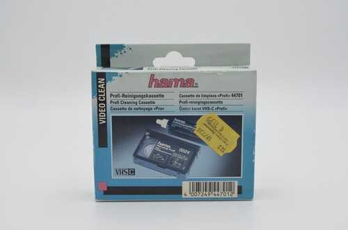 Cassetta pulizia hama vhs c - cassetta,