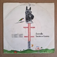 I DIK DIK - 45 GIRI IL CAVALLO L'ARATRO E L'UOMO e SENZA LUCE. Vinile