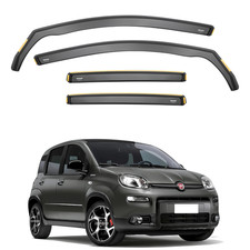 DEFLETTORI VENTO iSPEED per FIAT PANDA MK3 5 PORTE 2012-in poi 4 pezzi