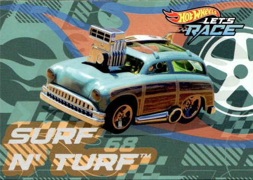 Hot wheels the road card - on,