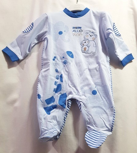Tutina cotone neonato - 1-3, mesi