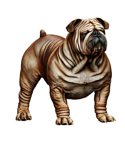 Adesivi auto bulldog - adesivi, inglese