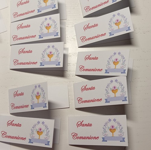 Bigliettini comunione - 🌸25,