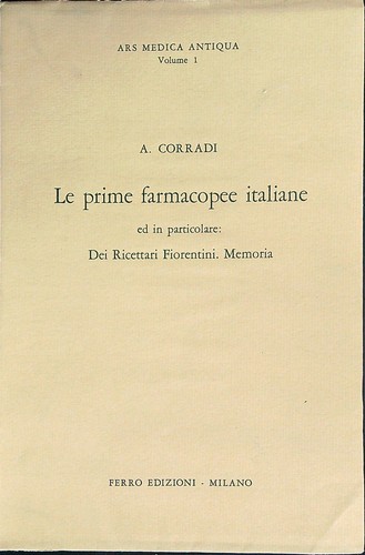 Prime farmacopee italiane - le,