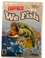 Wii Rapala: We Fish | Nintendo Wii, 2009 CIB Completo buone condizioni