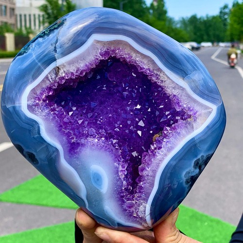 79lb ametista naturale geode - 4,79lb,