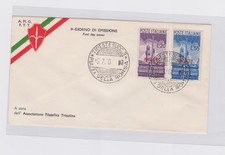1950 Trieste AMG-FTT: FDC Ass