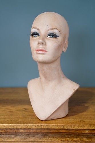 Busto testa manichino - , donna
