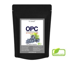vivameo OPC Estratto Semi d'UVA 95% + Vitamina C CAPSULE Á 550mg con certificato