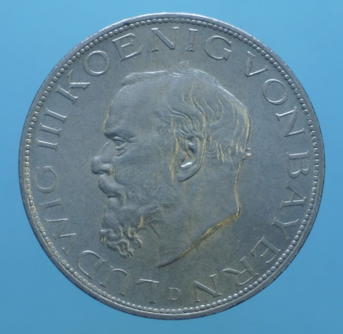 Germania baviera marchi - marchi, 1914