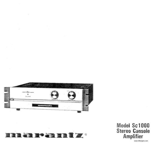 Amplificatore marantz sc1000 - marantz,