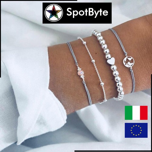 Set bracciali donna - set, 4