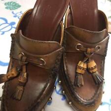 GUCCI Sabot sandali marroni