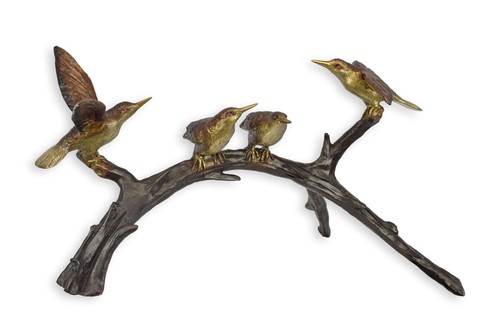 Scultura bronzo colibrì - scultura,