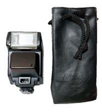 [Testato] Nikon Speedlight SB-22 Flash Gun con custodia accessorio originale Giappone