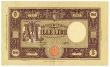 1000 LIRE BARBETTI GRANDE M