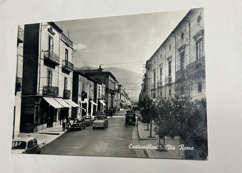 Cartolina castrovillari via - castrovillari,