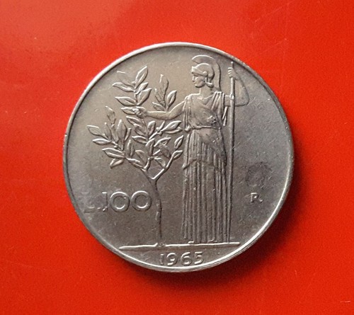 100 lire 1965 errore - 100,
