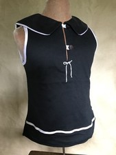 TOP da Marinaio estivo bambina BAMBINA maglia marina euro ITALIA Mariella Burani 92 cm 24mo