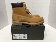 Timberland Premium 6 pollici stivali impermeabili da uomo grano nabuk #10061