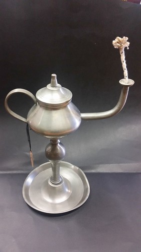 Lampada olio peltro - lampada,
