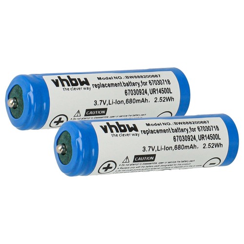 Batteria per rasoio braun - 2x,