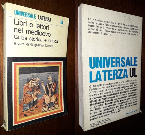 Libri lettori nel medioevo - libri,