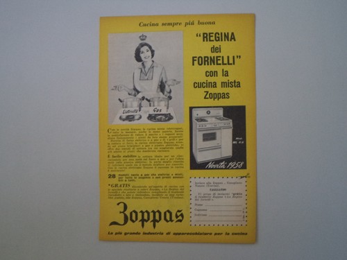 Advertising pubblicità 1958 - advertising,