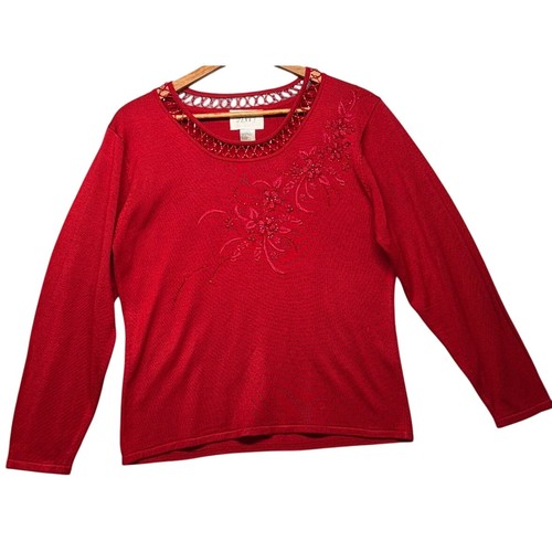 Top jenny vintage rosso - vintage,