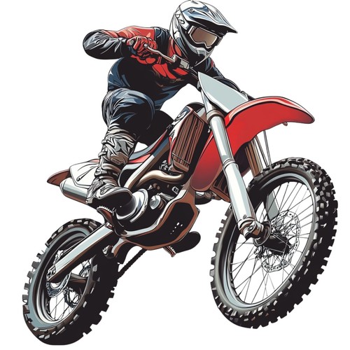 Adesivi dirt bike - adesivi,