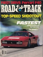 Road & Track August 1988 –