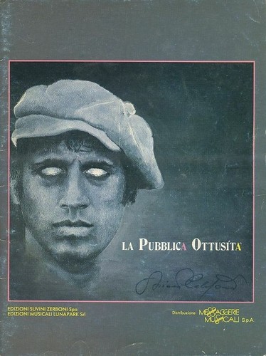Spartito musicale adriano - musicale,