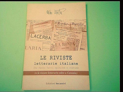 Riviste letterarie italiane - riviste,