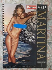 Calendario sexy Martina Colombari 2002 foto Bruno Bisang, Panorama, come nuovo