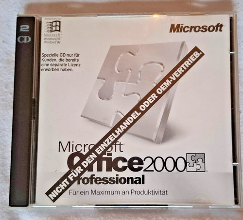 Microsoft office 2000 - microsoft,