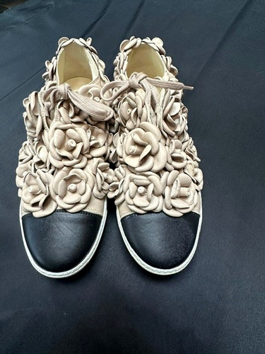 Sneakers basse chanel camelia - chanel,