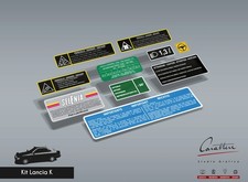Kit adesivi lancia - lancia, k
