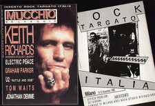 MUCCHIO SELVAGGIO 130/1988 U2 + INSERTO ROCK ITALIA TIMORIA LITFIBA CCCP MODA