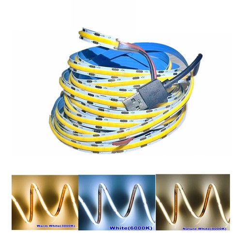Striscia led usb cob - striscia, 5v