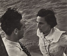 1936 Germania Olimpiadi LENI RIEFENSTAHL Vela AUTORITRATTO ~ Foto Film Film