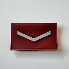 Patch Toppa Grado VIGILI DEL FUOCO in PVC con Velcro