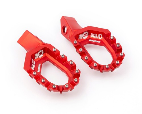 Pedane hardrock solid - s3, red