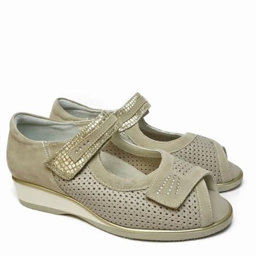 Duna sandalo pelle con - duna,