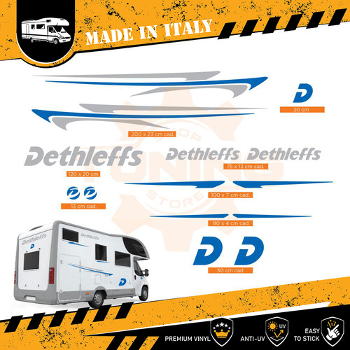 Decalcomania adesivi camper - adesivi,