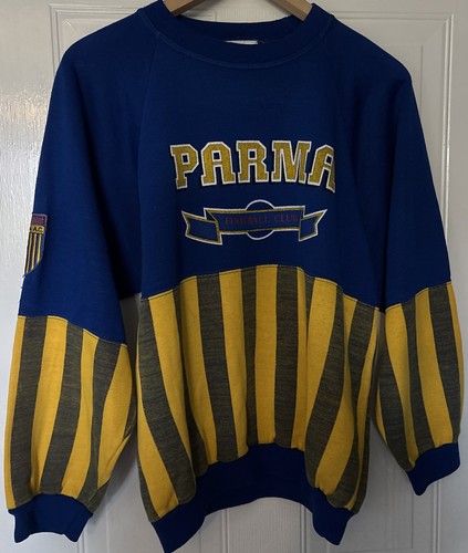 Felpa calcio parma 1990 - calcio,